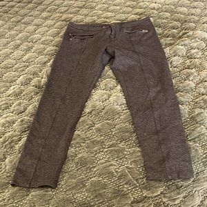 Crop Jeggings. Size L, fits like a 6-8